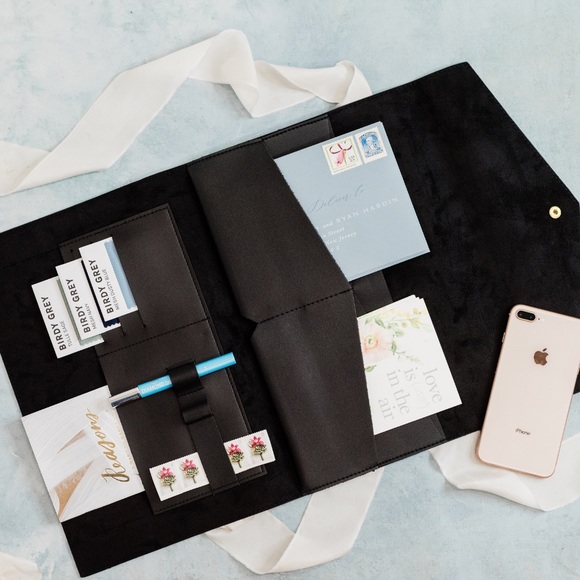 Glass Ladder & Co Megan Portfolio Clutch NWT - Picture 5 of 9